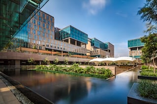 Exterior of Ecoworld in Bengaluru India