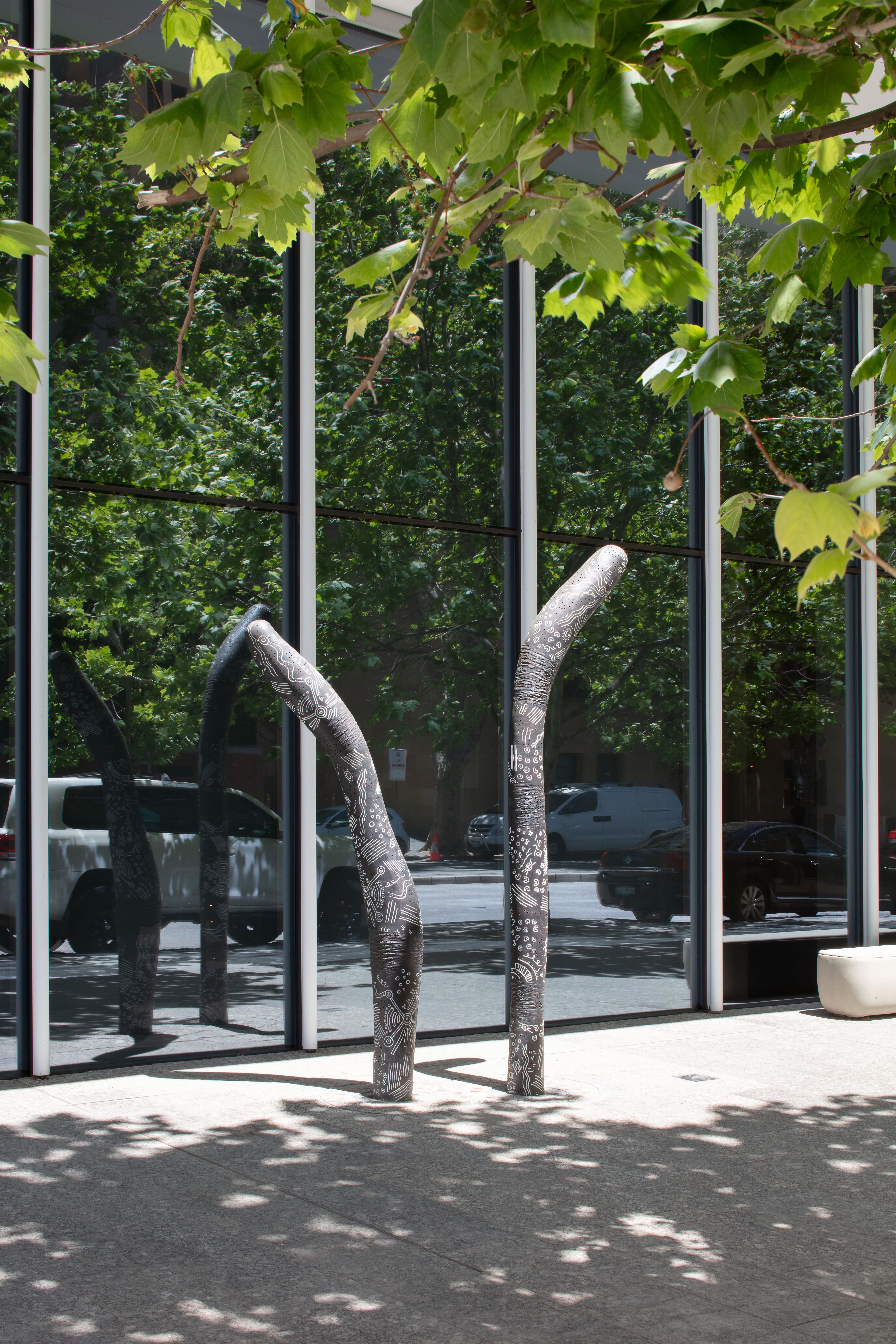 One The Esplanade exterior artwork