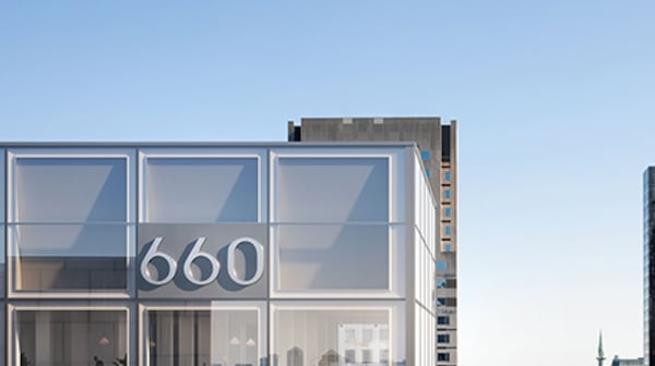 A modern office building