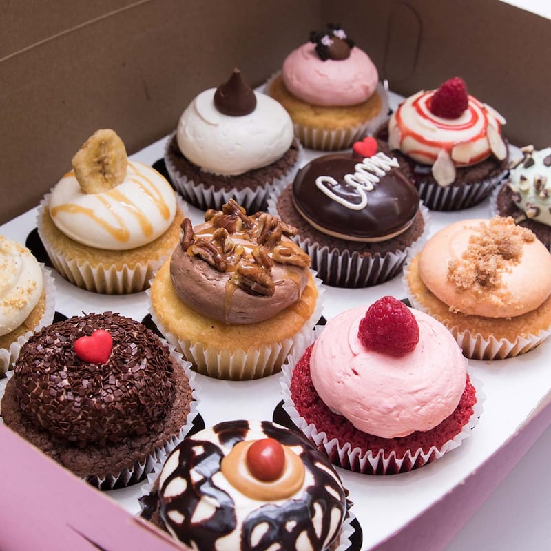various cupcakes