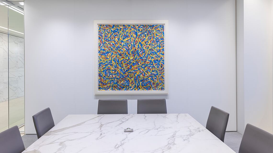 Arts New York Sol Lewitt painting