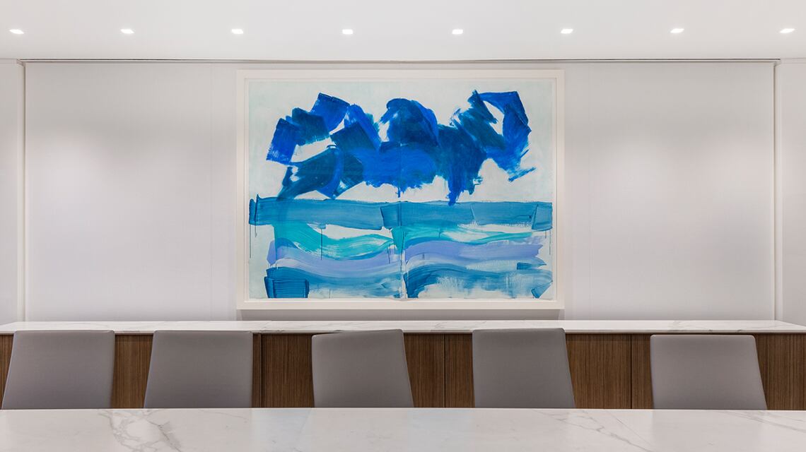 Arts New York Howard Stormy Weather painting