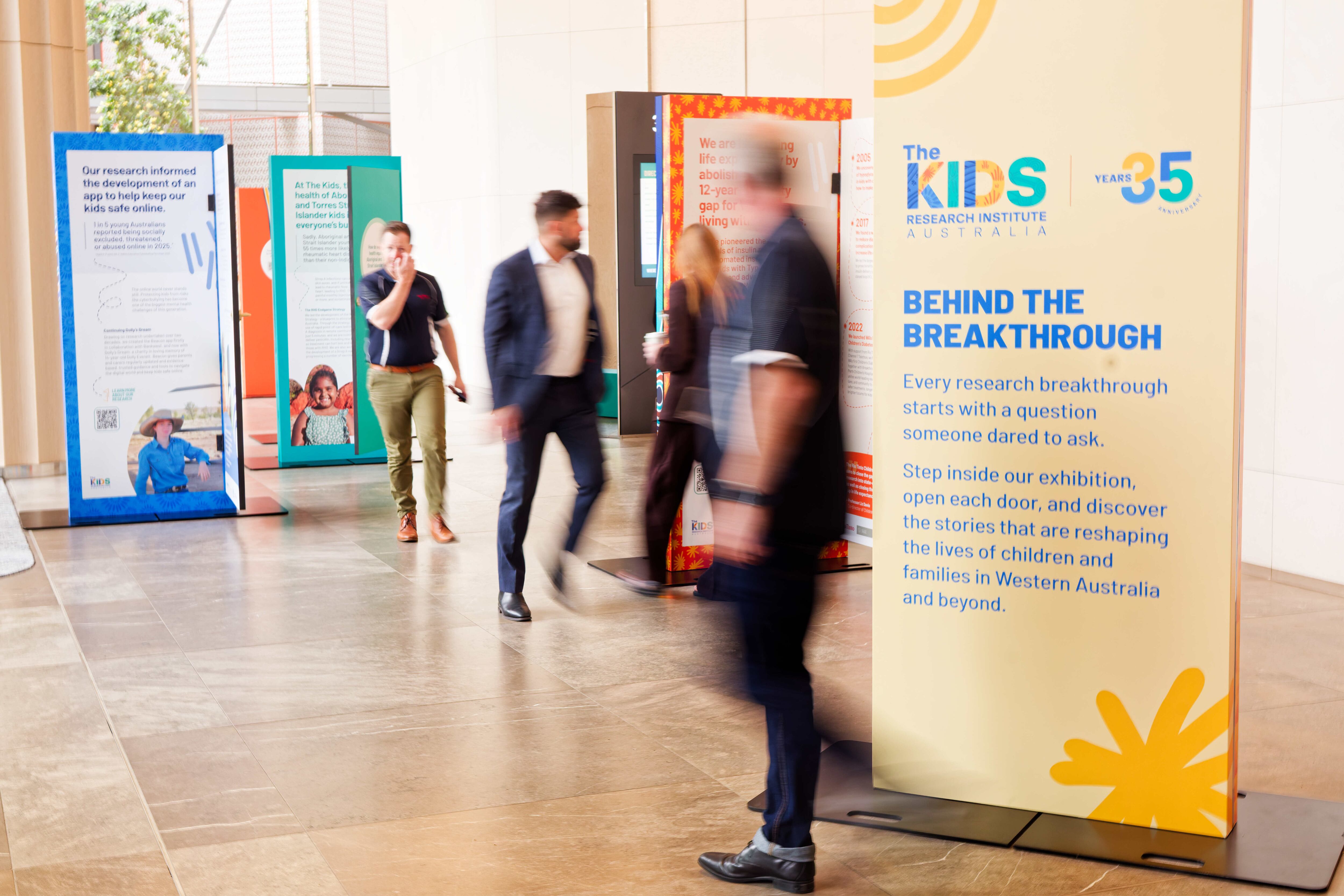 Examples of where the doors have been on exhibition in other businesses