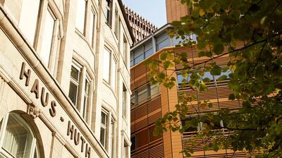 Potsdamer Platz white and brown buildings