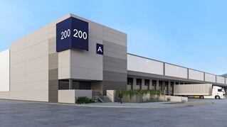 Rendering of building 200A logistics center