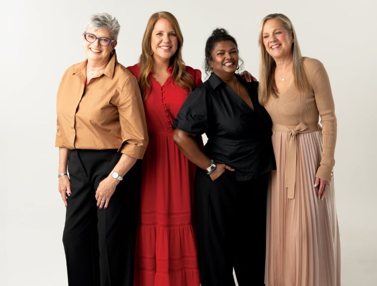 Photos of pop up dress for success event taking place at Brookfield Place Perth