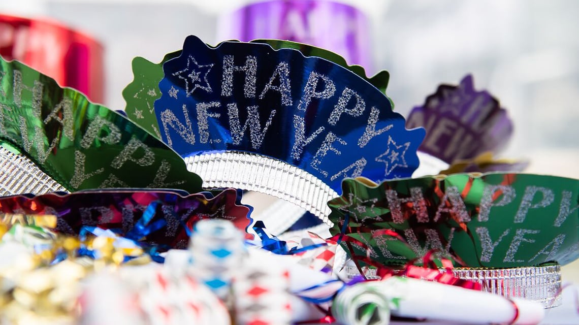 New Years Eve hats