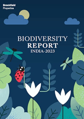 cover of biodiversity report for India 2023