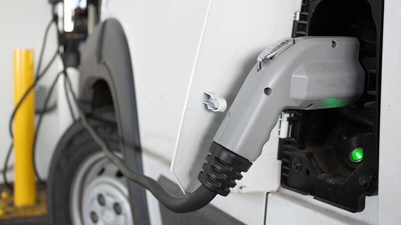 car with electric charger