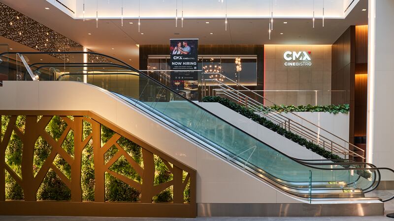 CMX CineBistro interior storefront