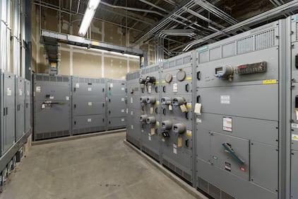 Filming Northridge interior electrical