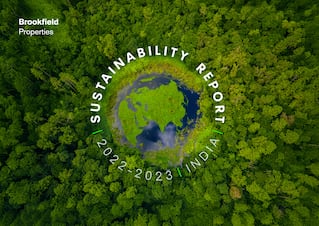 India Sustainability Report 2024 - cover image