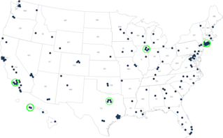 us map - Property map - explore venues