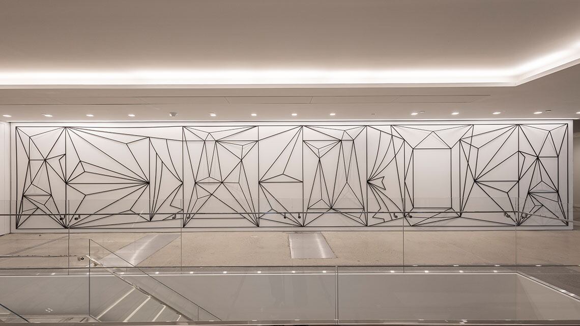 Arts New York Julian Goethe Hot Lines sculpture
