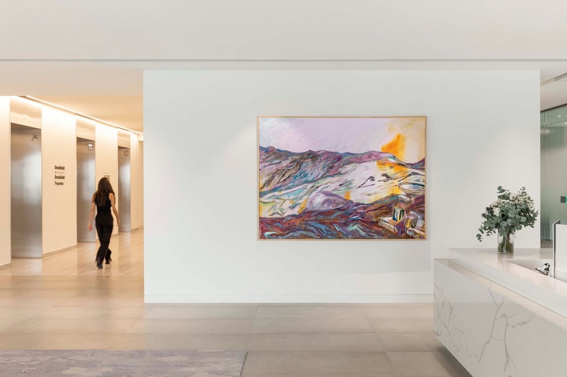 Arts Dubai Hashel Al Lamki Anees painting