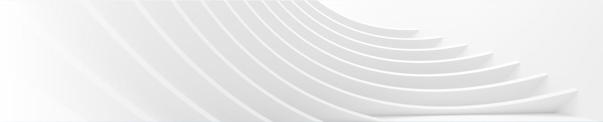 Curved white line design