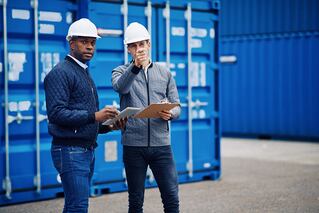 Logistics engineers safety