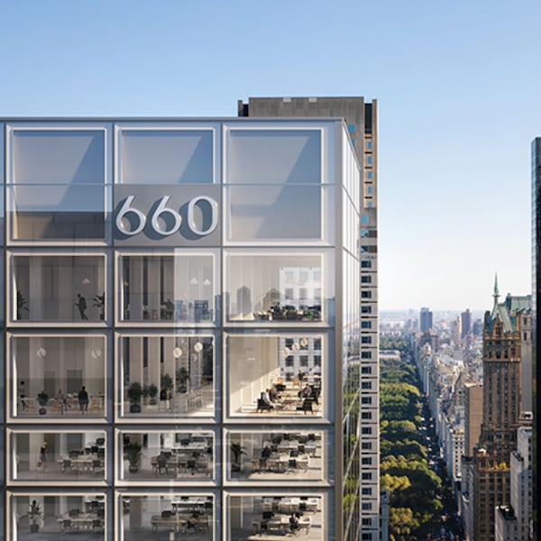 A modern office building
